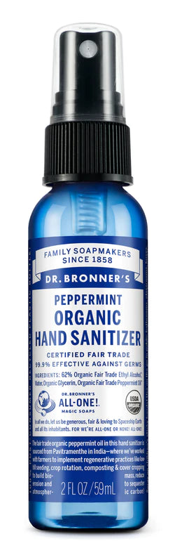 Dr. Bronner's, Dr. Bronner's - Handdesinfektionsspray Pfefferminz