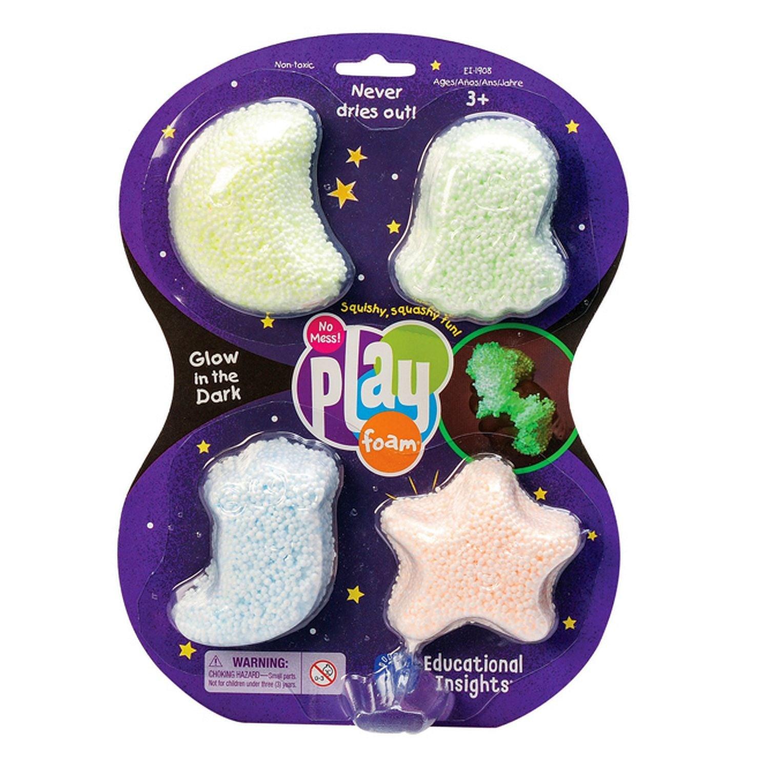 Einblicke in die Bildung, Educational Insights - Playfoam Glow-in-The - Dark 4er Pack