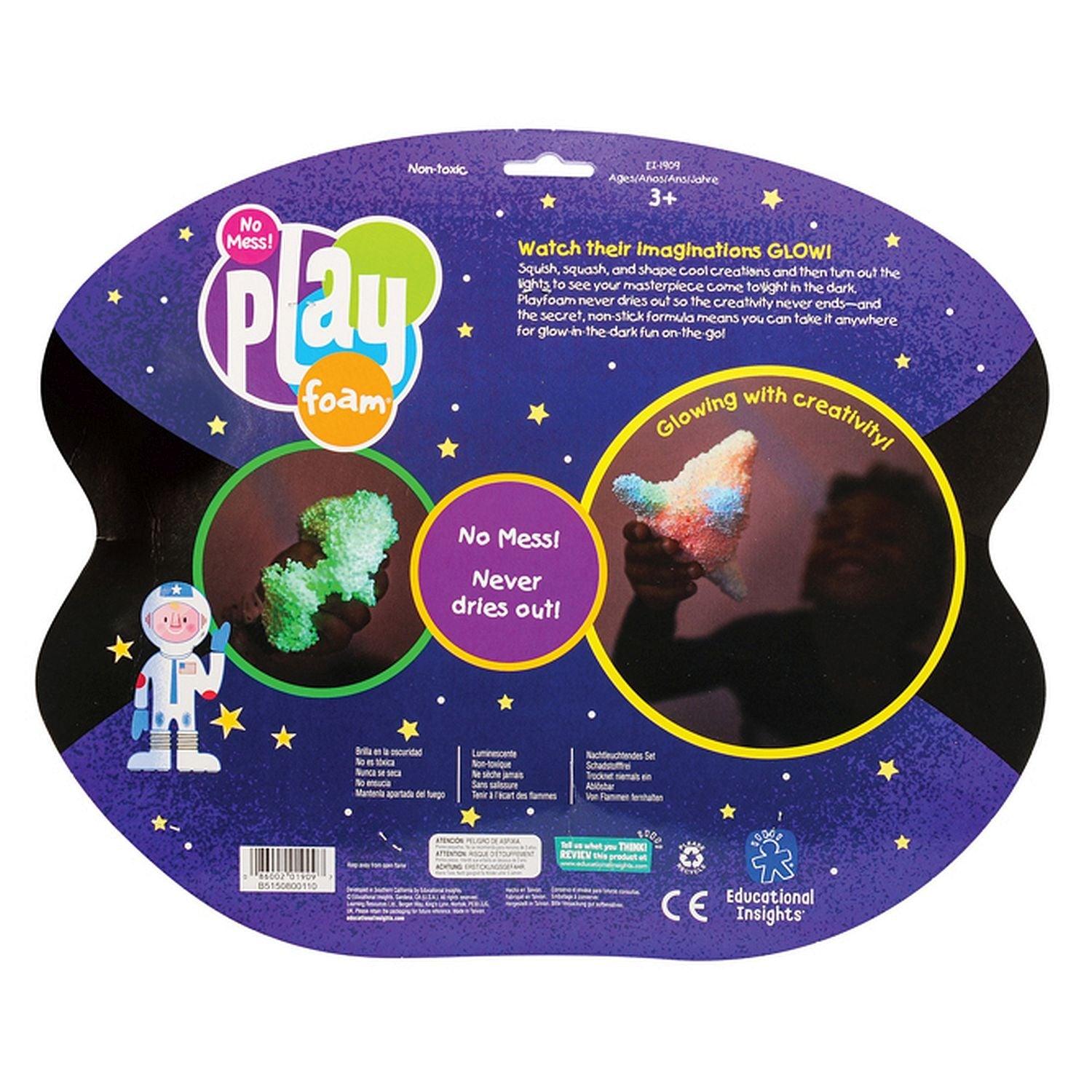 Einblicke in die Bildung, Educational Insights - Playfoam Glow-in-The - Dark 8er-Pack