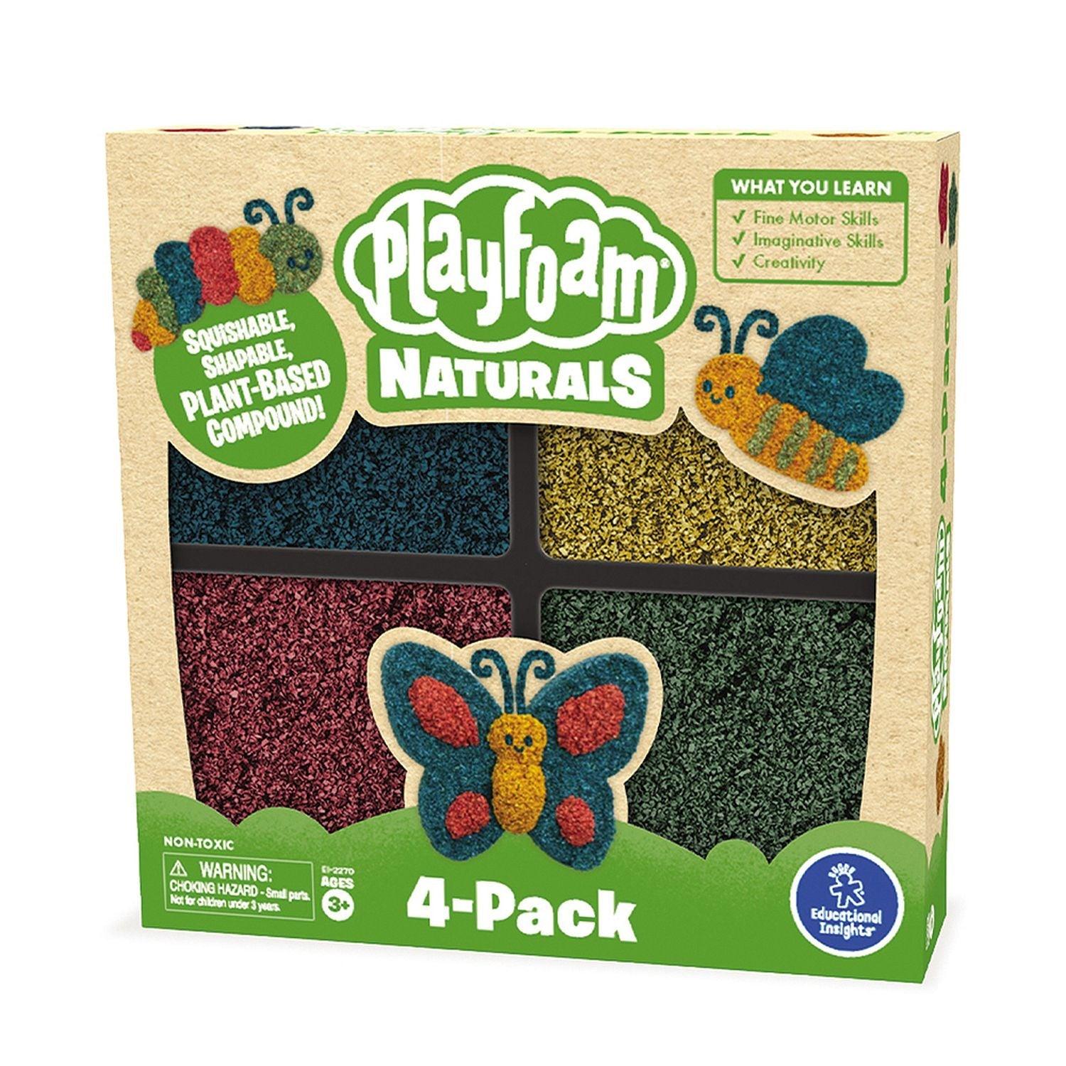 Einblicke in die Bildung, Educational Insights - Playfoam Naturals 4er-Pack