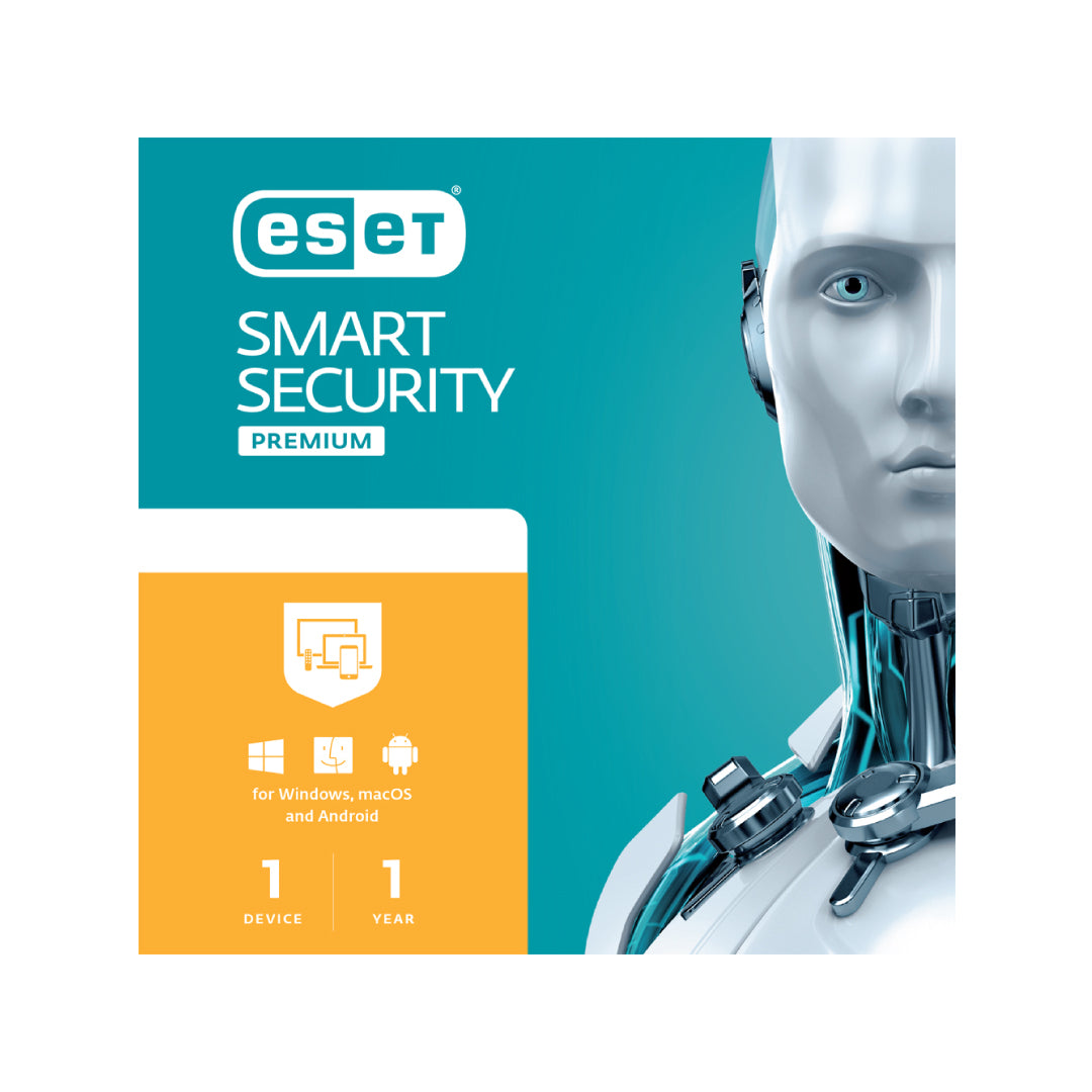 Eset, Eset - Smart Security Premium 1-Benutzer 1-Jahres-Schutzhülle BIL PC/Mac/Android