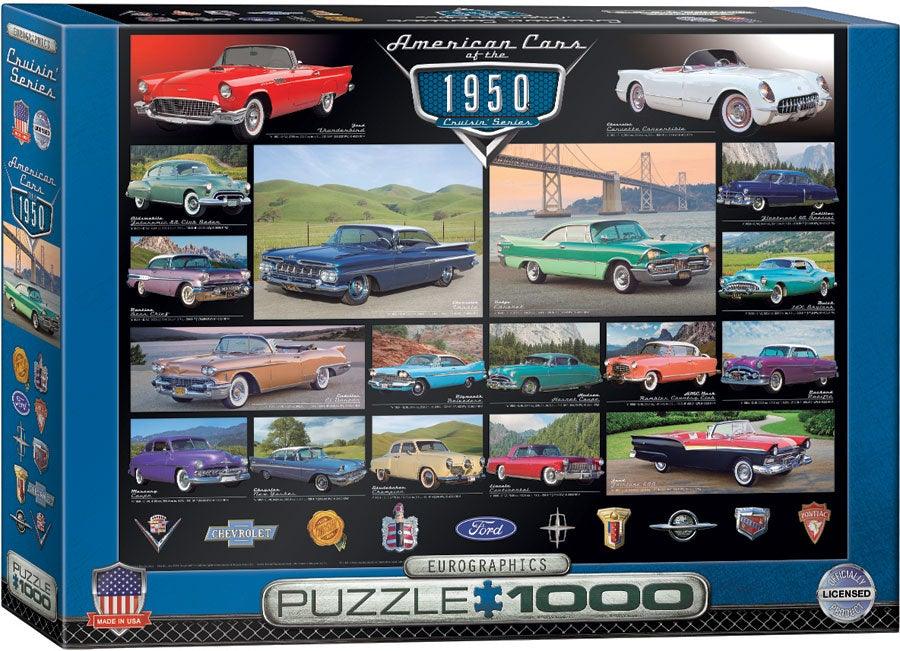 Eurographics, Eurographics - Amerikanische Autos der 1950er Jahre (1000-teiliges Puzzle)