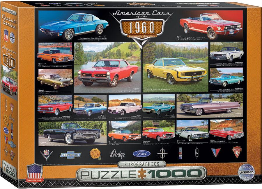 Eurographics, Eurographics - Amerikanische Autos der 1960er Jahre (1000-teiliges Puzzle)