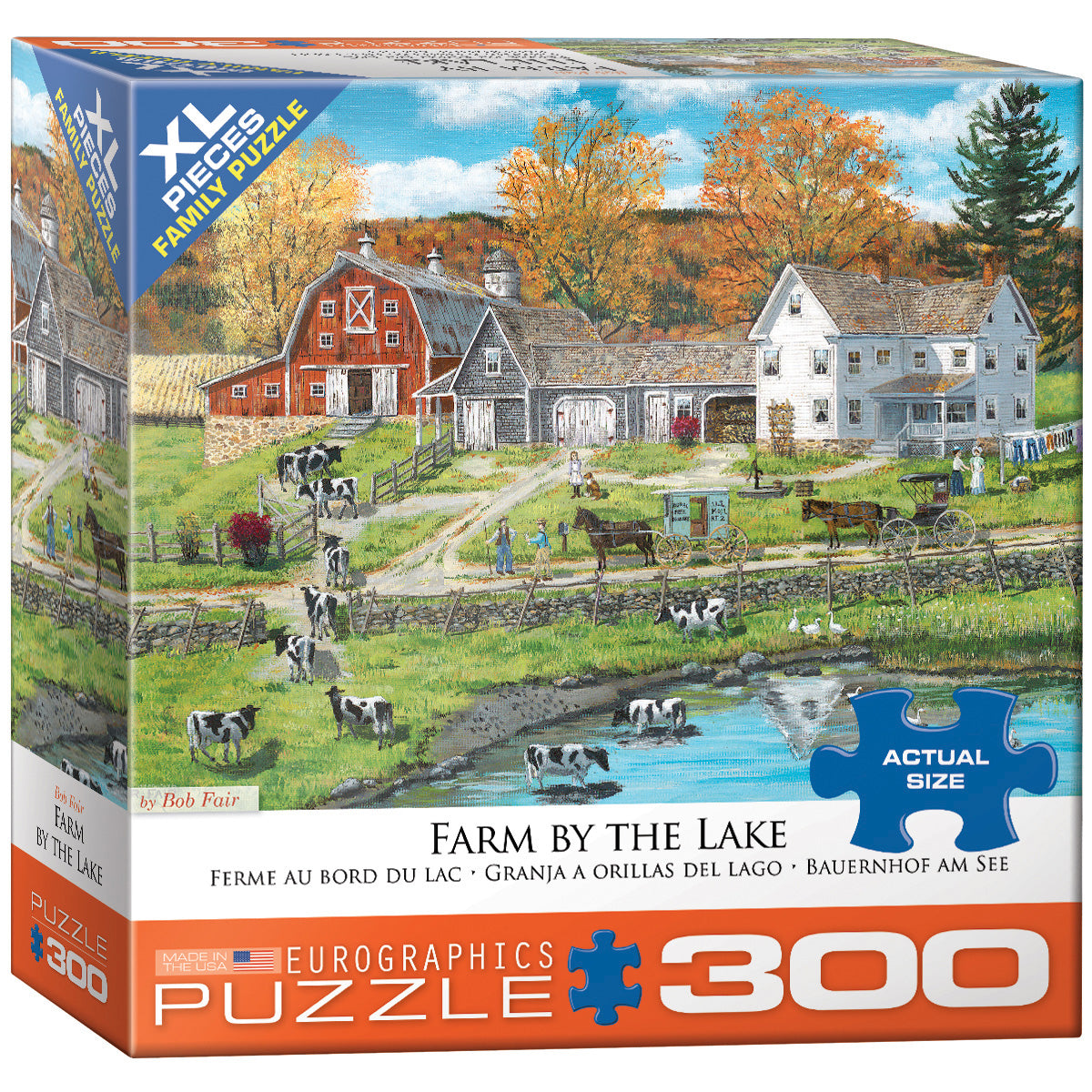 Eurographics, Eurographics - Bauernhof am See (300-teiliges Puzzle)