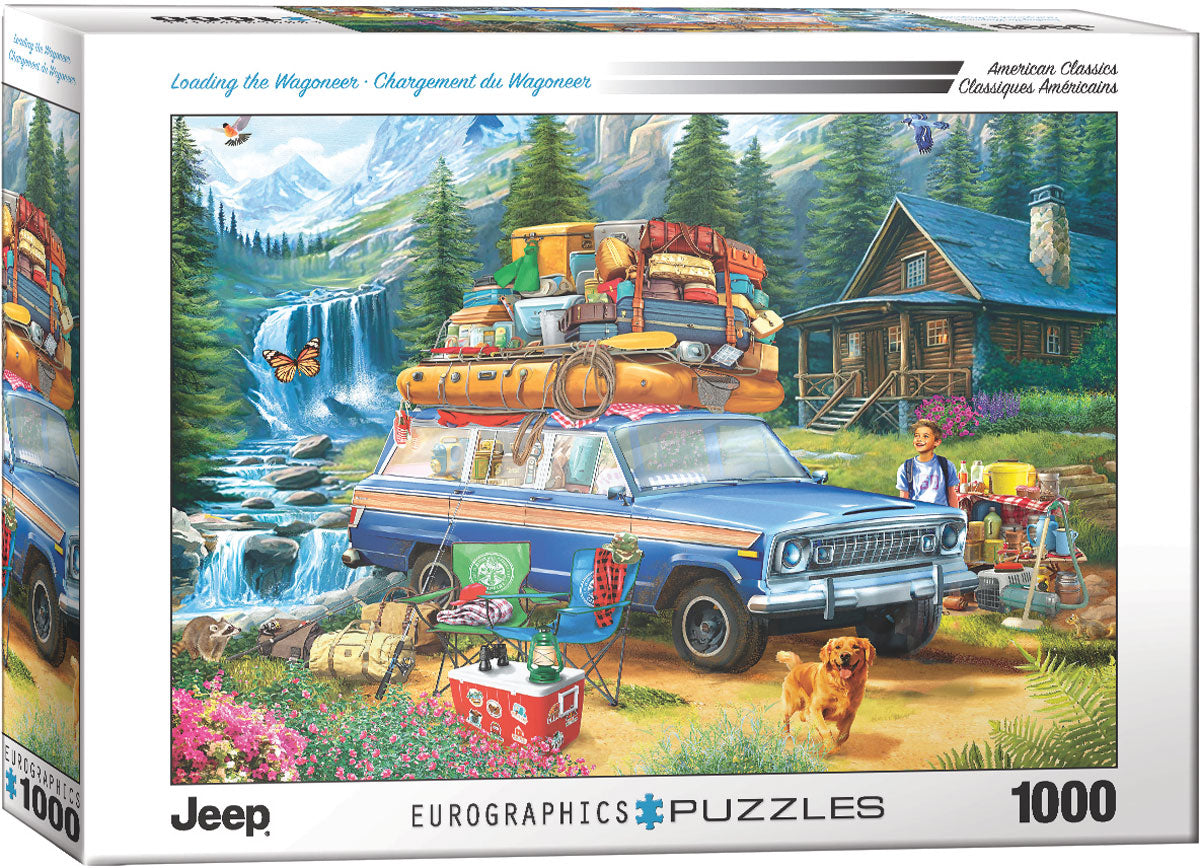 Eurographics, Eurographics - Beladen des Wagoneer von Bigelow Illustrationen (1000-teiliges Puzzle)