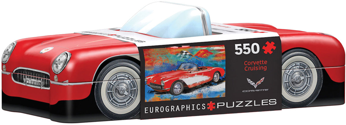 Eurographics, Eurographics - Corvette Cruising (550-teiliges Puzzle - Dose)