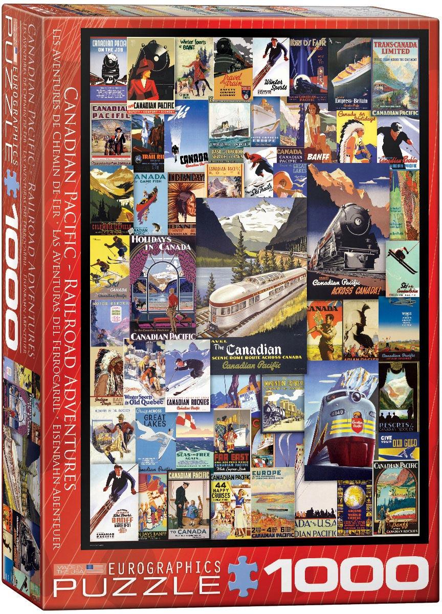 Eurographics, Eurographics - Cp Eisenbahn-Abenteuer (1000-teiliges Puzzle)