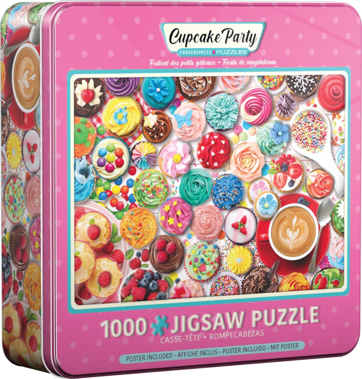 Eurographics, Eurographics - Cupcake Party - Dose (1000-teiliges Puzzle)