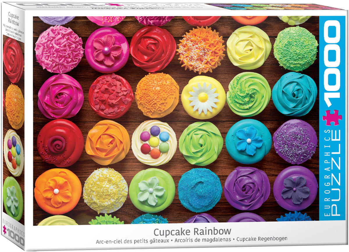 Eurographics, Eurographics - Cupcake Regenbogen (1000-teiliges Puzzle)