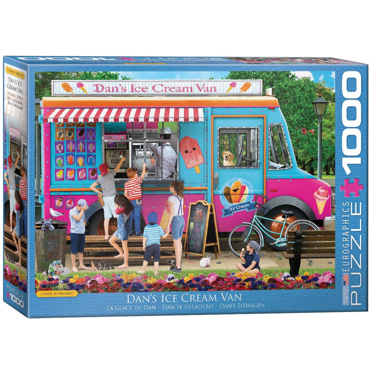 Eurographics, Eurographics - Dans Eiscreme-Wagen von Paul Normand (1000-teiliges Puzzle)