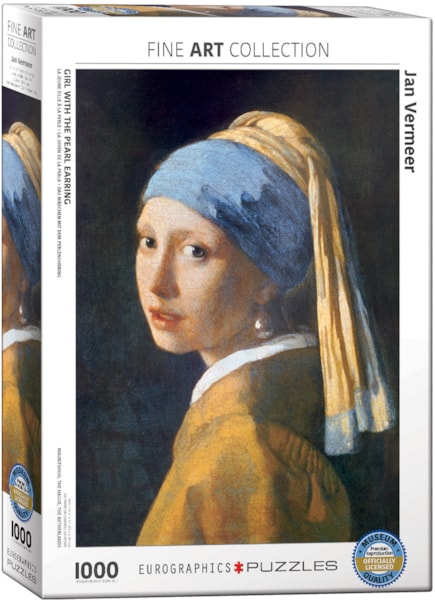 Eurographics, Eurographics - Das Mädchen mit dem Perlenohrring von Jan Vermeer De Delft (1000-teiliges Puzzle)