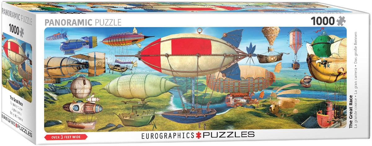 Eurographics, Eurographics - Das große Rennen - Panorama (1000-teiliges Puzzle)