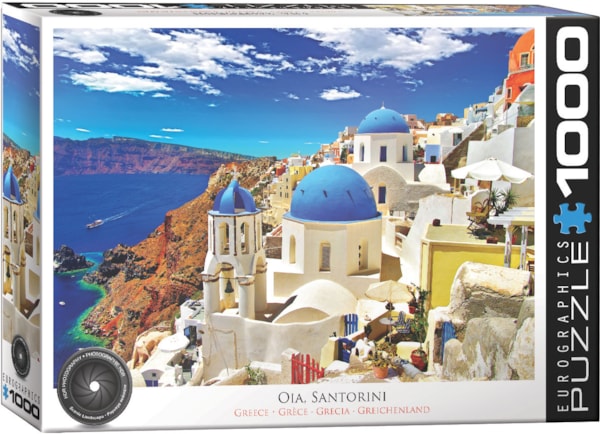 Eurographics, Eurographics - Oia, Santorini Griechenland (1000-teiliges Puzzle)