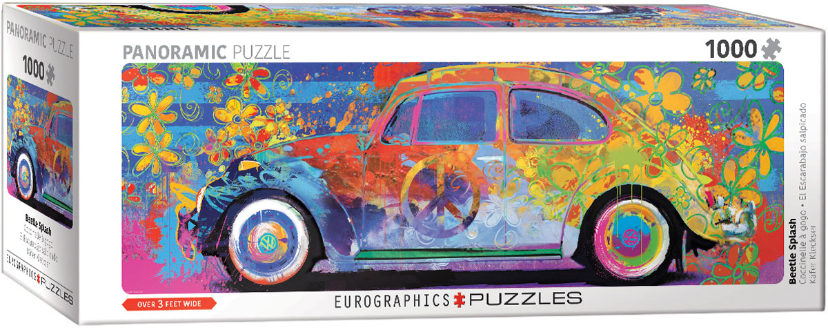 Eurographics, Eurographics - Vw Beetle Splash von Parker Greenfield (1000-teiliges Puzzle)