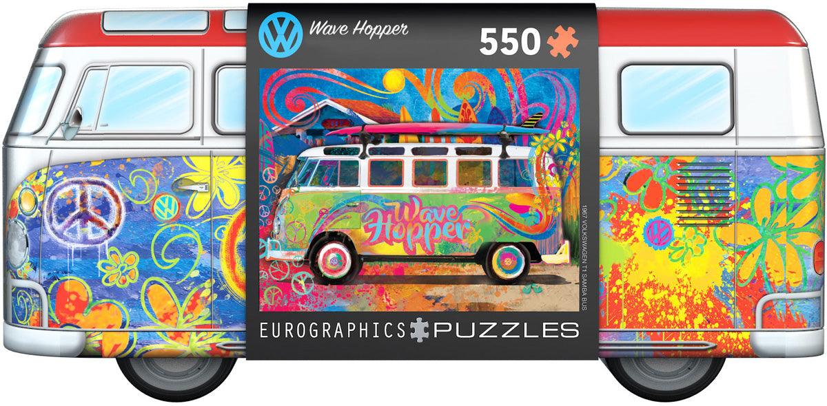 Eurographics, Eurographics - Vw-Bus Dose - Wellenhüpfer (550-teiliges Puzzle)