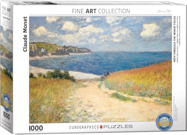 Eurographics, Eurographics - Weg durch die Weizenfelder (1000-teiliges Puzzle)