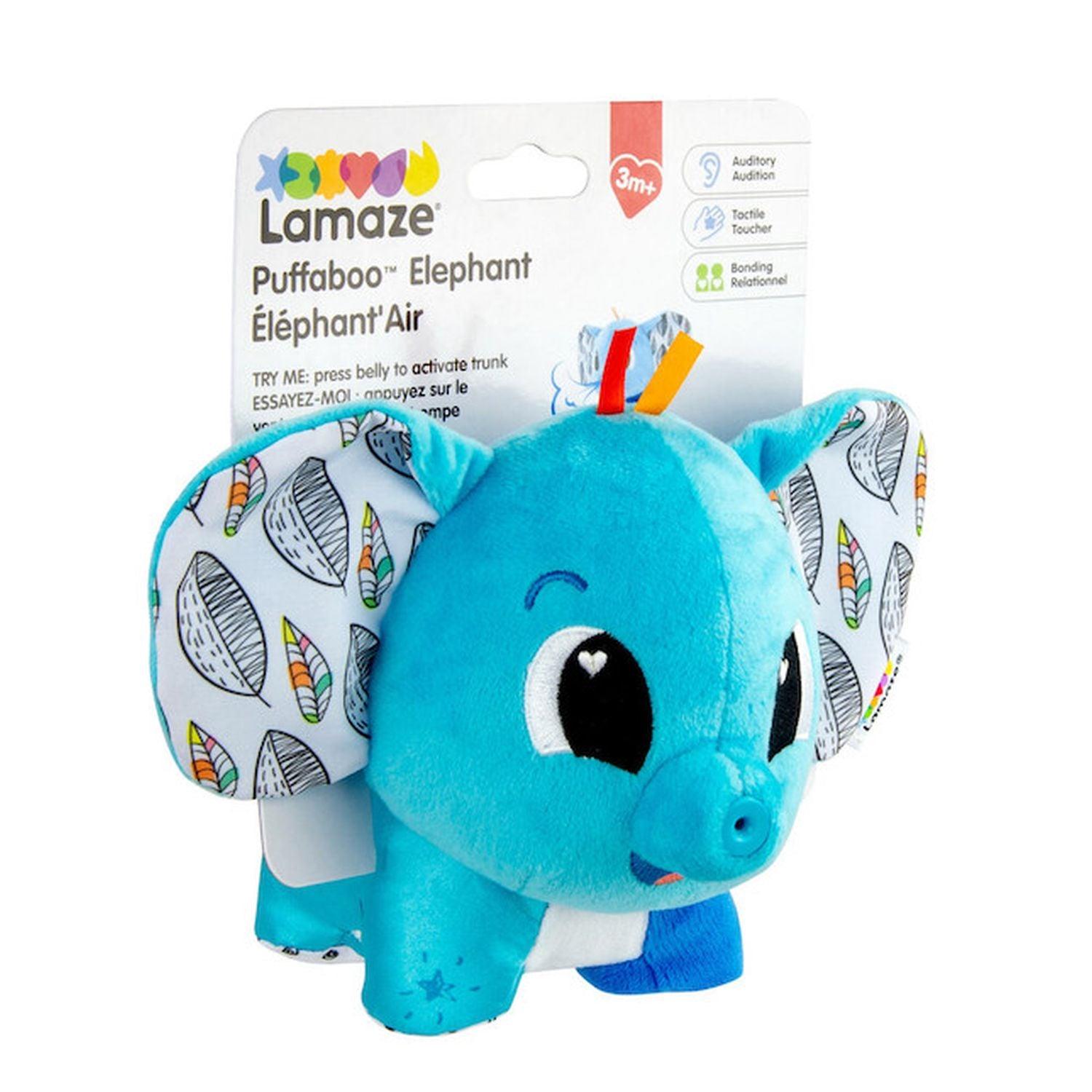 Fettes Gehirn Spielzeuge, Fat Brain Toys - Lamaze - Puffaboo Elefant