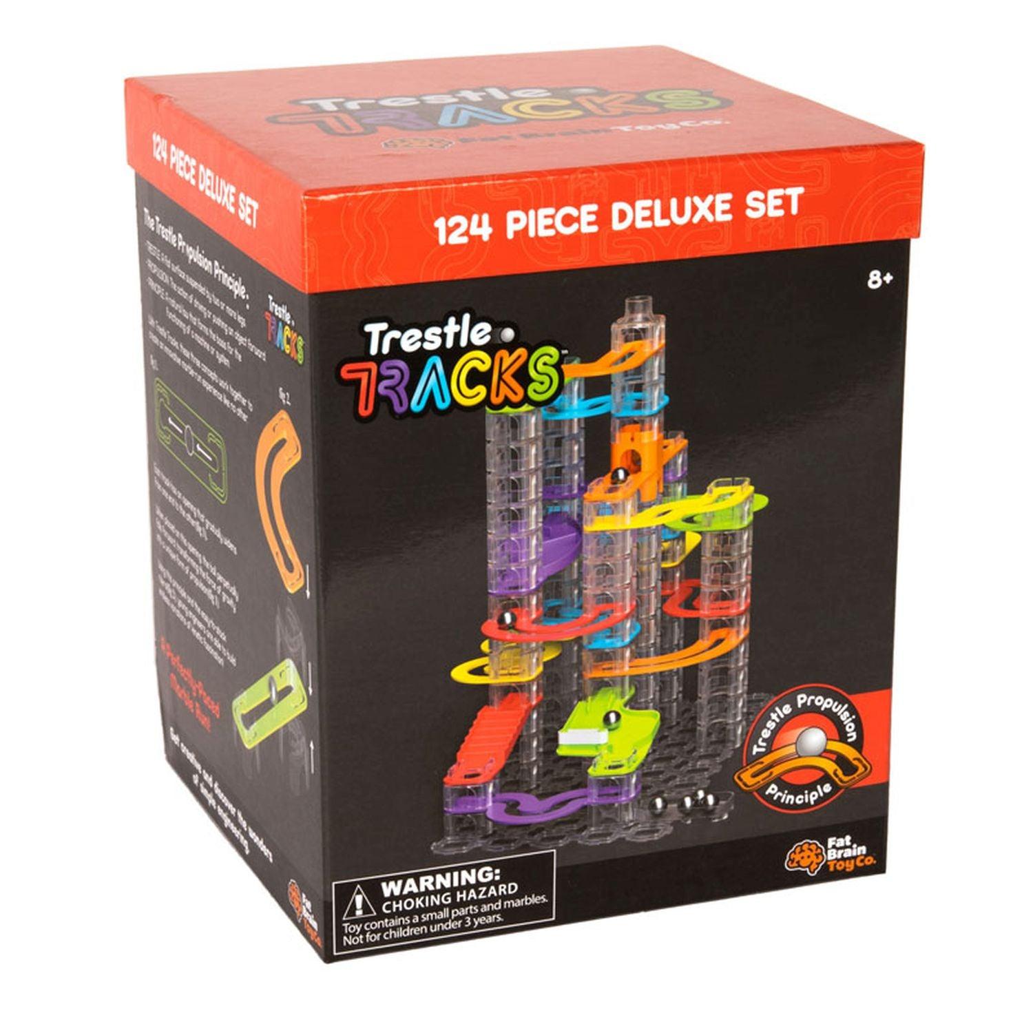 Fettes Gehirn Spielzeug, Fat Brain Toys - Trestle Tracks - Deluxe Set