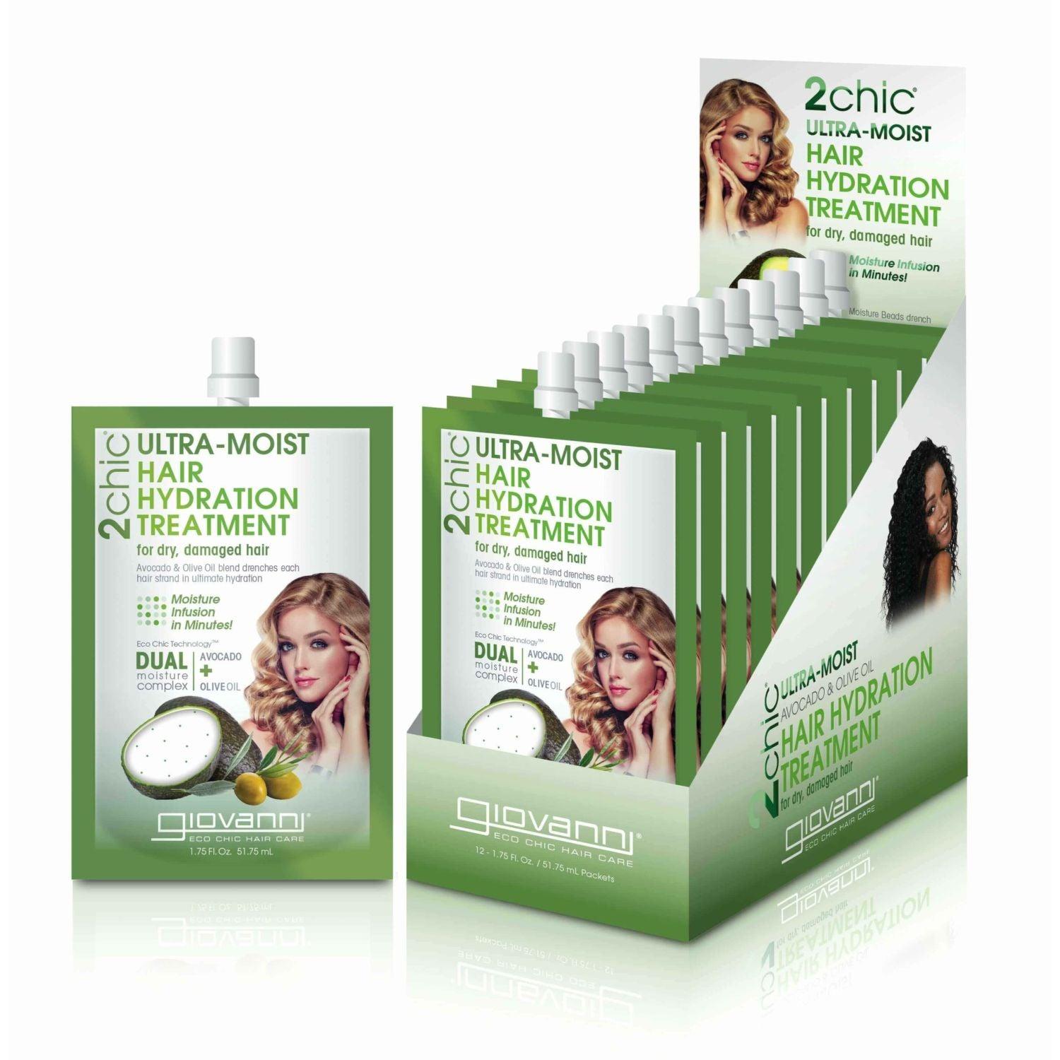 Giovanni, Giovanni - 2Chic Hair Hydration Avoc/Olive