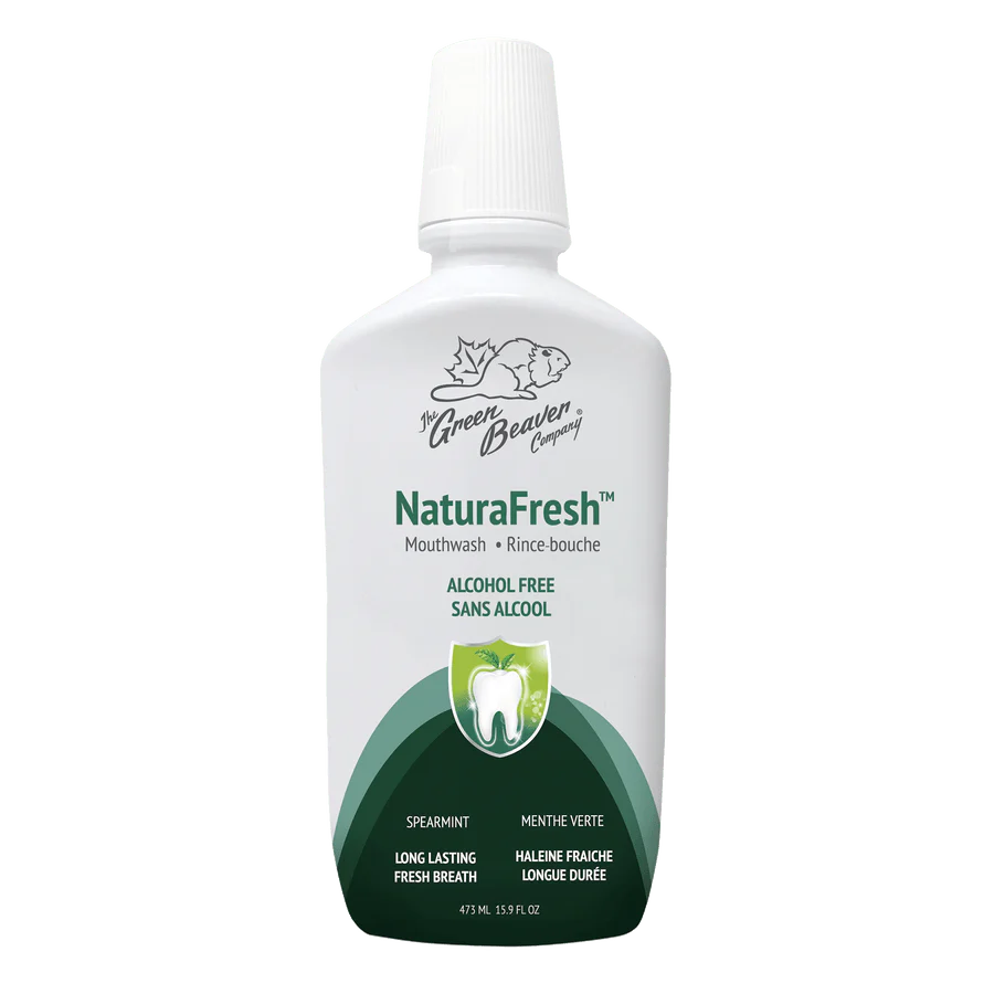 Grüner Biber Unternehmen, Green Beaver Company - NaturaFresh Mundspülung Spearmint