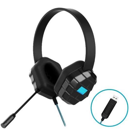 Gummibärchen-Fälle, Gumdrop Cases - Headset DropTech B2 mit Boom Mic USB-Geflecht