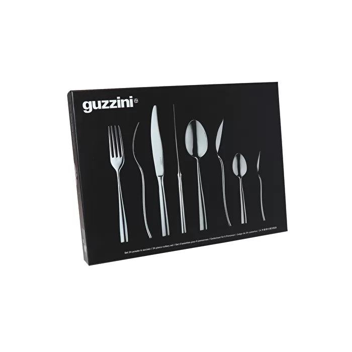 Guzzini, Guzzini - Grace - 24-teiliges Besteckset (Stahl)