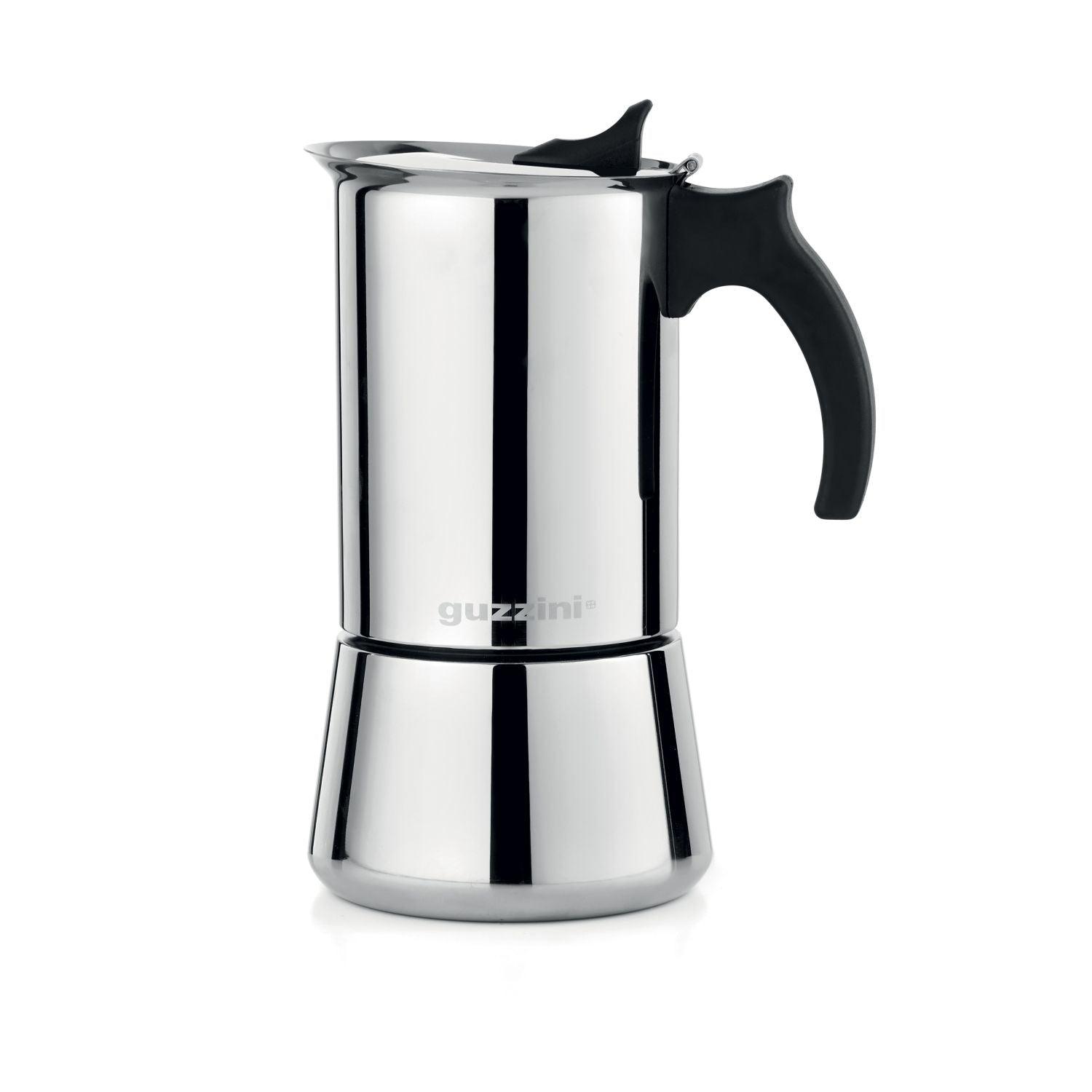 Guzzini, Guzzini - Moka Induktion - Moka Induktion 6-Tassen (Schwarz)