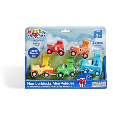 Hand 2 Geist, Hand 2 Mind - Numberblocks Mini-Fahrzeuge