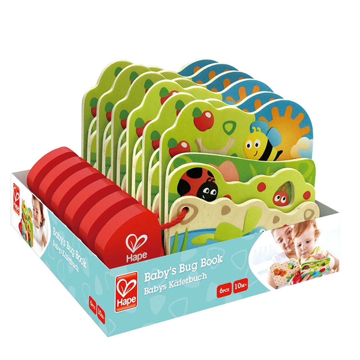 Hape, Hape - Baby's Käferbuch(6Stück/Display)