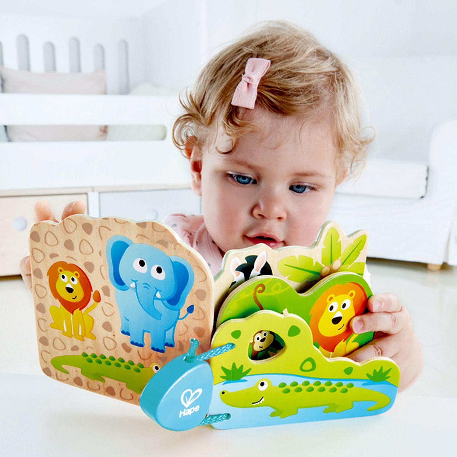 Hape, Hape - Baby's Wildes Tierbuch(6Stück/Display)