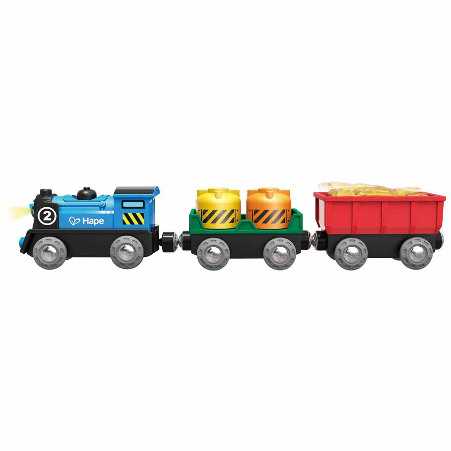 Hape, Hape - Batteriebetriebenes Rolling - Stock Set