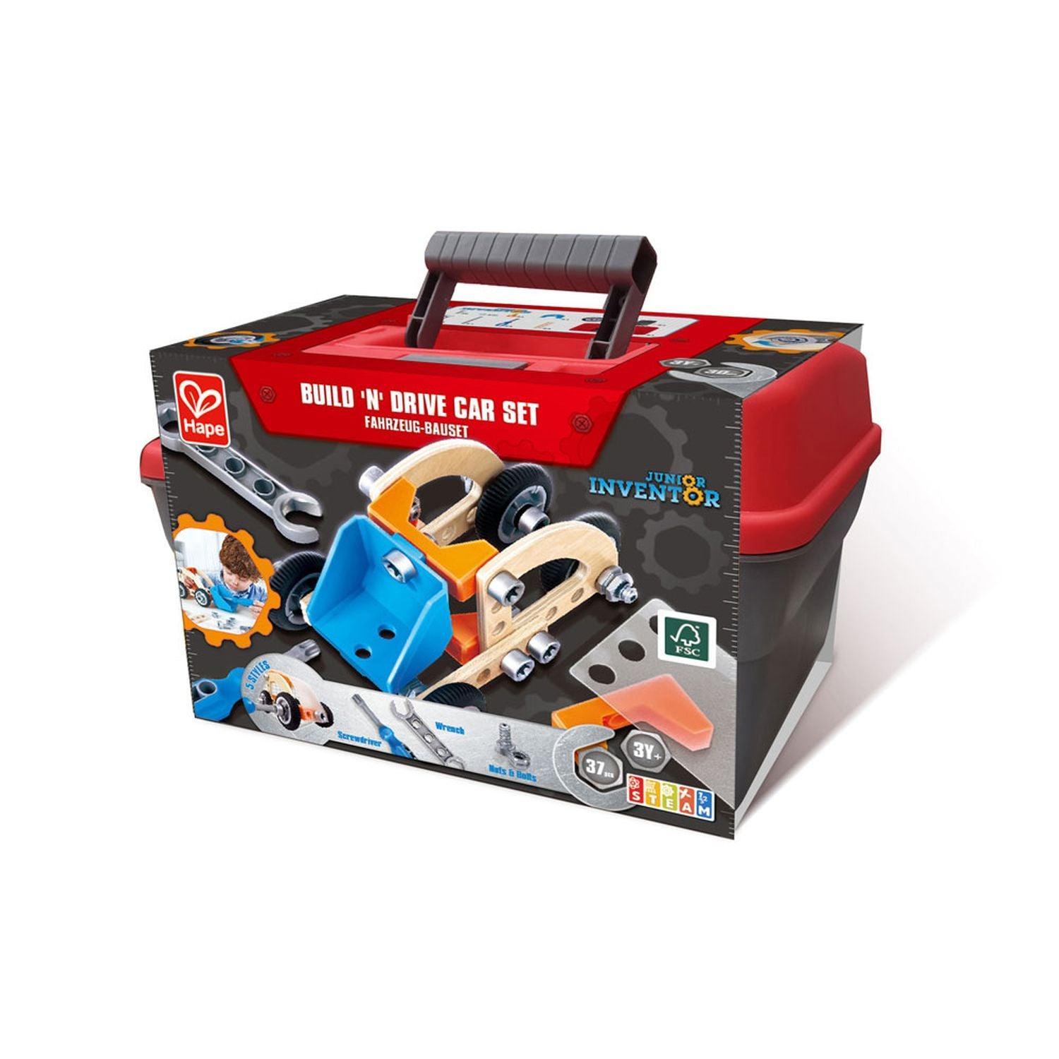 Hape, Hape - Baue "N" Drive Auto Set