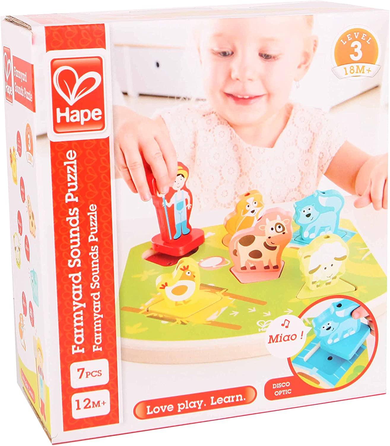 Hape, Hape - Bauernhof-Sound-Puzzle