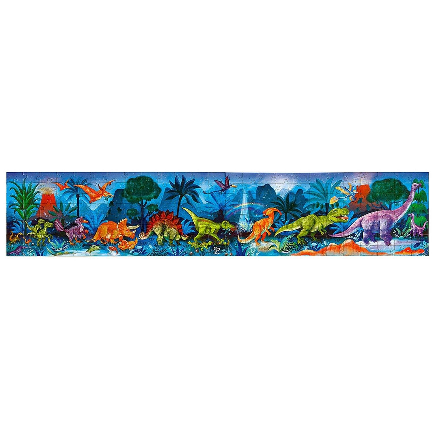 Hape, Hape - Dinosaurier Glow-in-the-Dark Puzzle