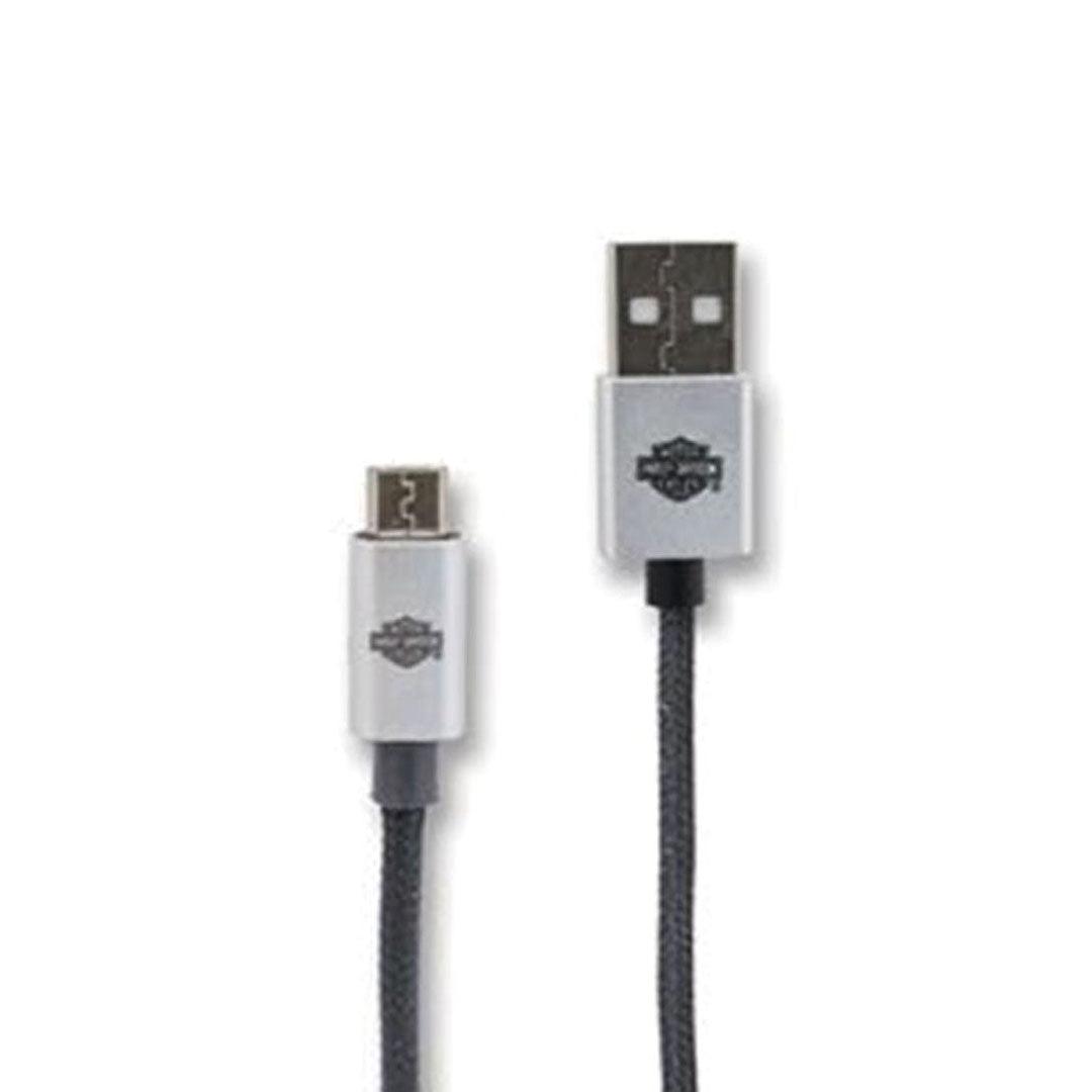 Harley-Davidson, Harley Davidson - Laden & Synchronisieren Micro USB Kabel kurz 6inch