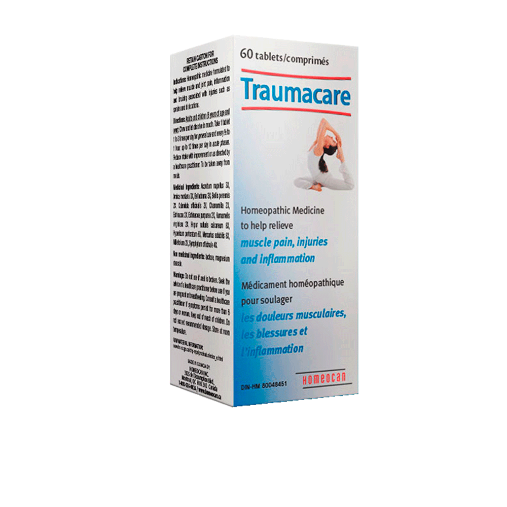 Homeocan, Homeocan - Traumapflege Tabletten - 60 Tabletten