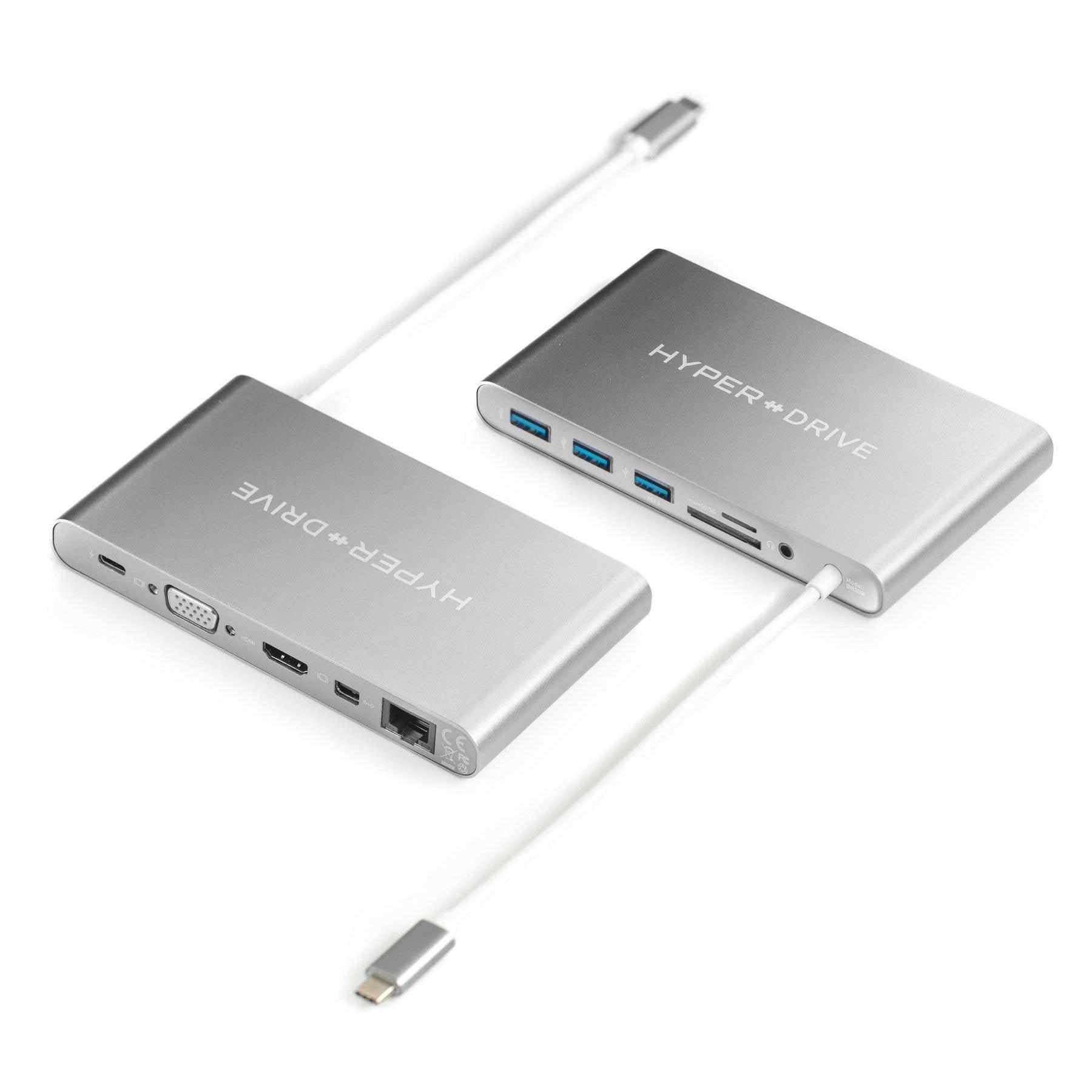 Hyper, Hyper - HyperDrive ULTIMATE 11-in-1 USB-C-Hub (GN30B - GRAU)