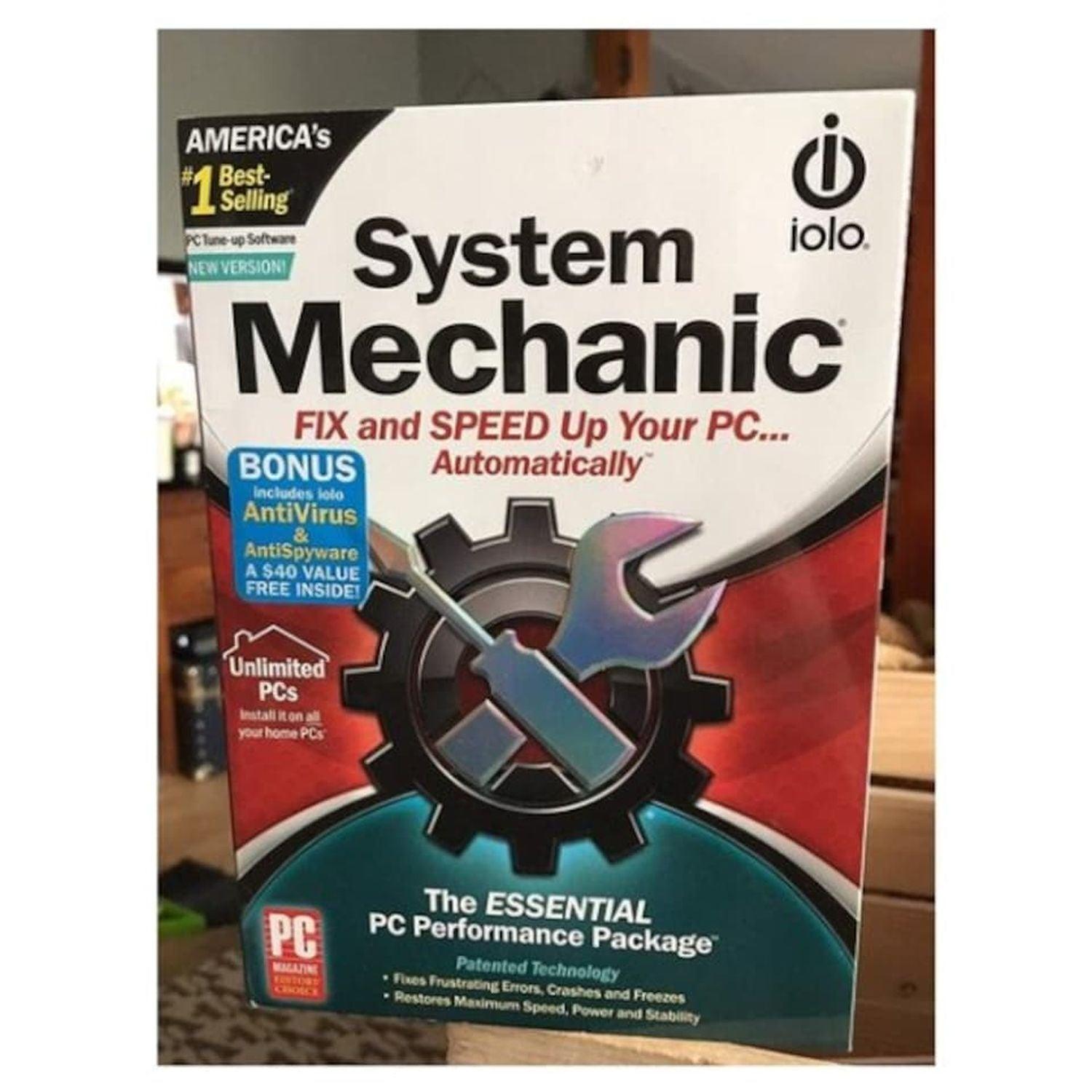 Iolo, Iolo - System Mechanic mit Anti - Virus & AntiSpyware Unbegrenzt