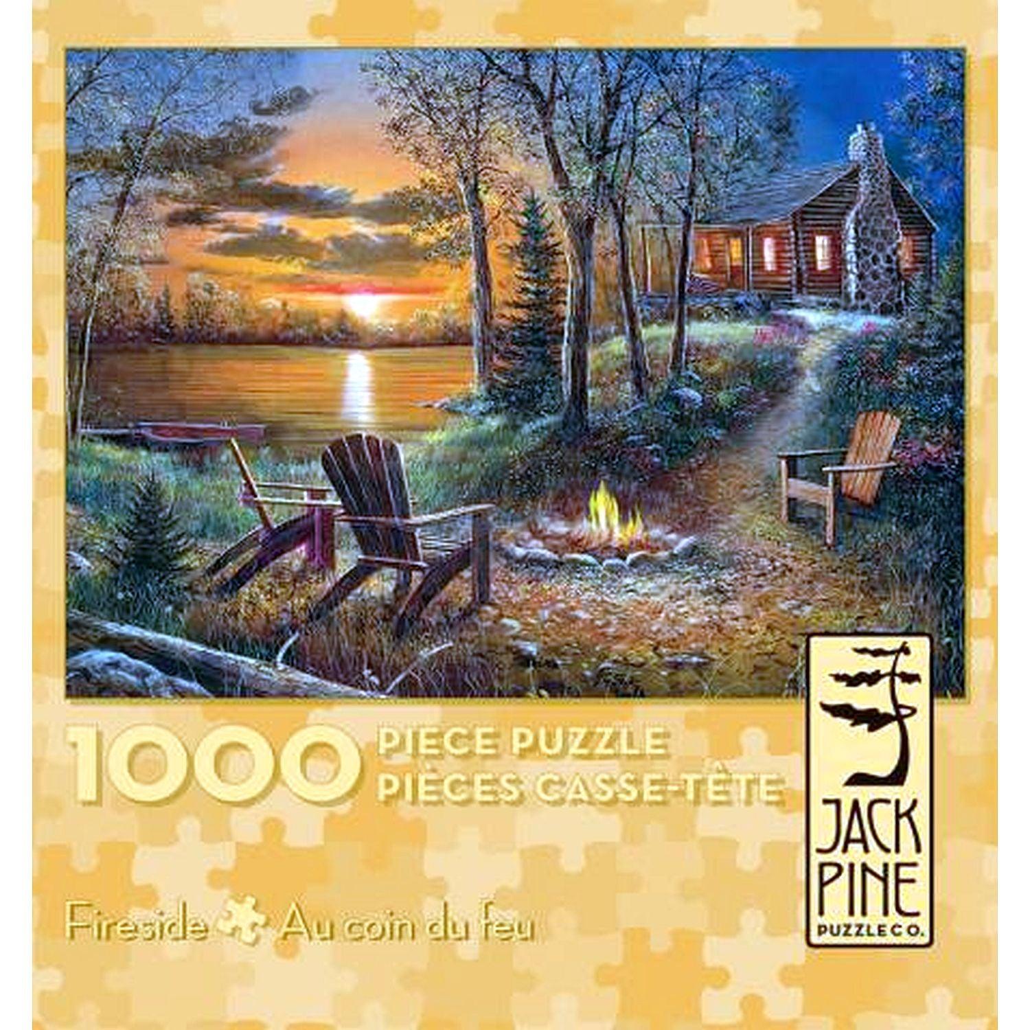 Latschenkiefer, Jack Pine - Fireside (1000-teiliges Puzzle)