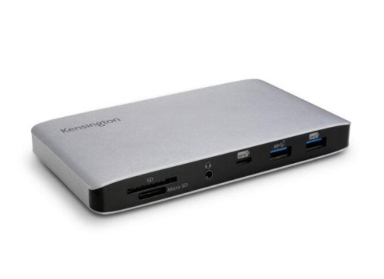 Kensington, Kensington - Dockingstation Dual Monitor Nano SD2480T USB-C 60w Power Delivery 4K oder 8K Thunderbolt 3 - Silber (K38410NA)