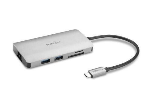 Kensington, Kensington - Mobile Hub UH1400P USB-C 85w Power Delivery 8-in-1 4K - 3 USB-A 1 USB-C - Space Grau (K33820WW)