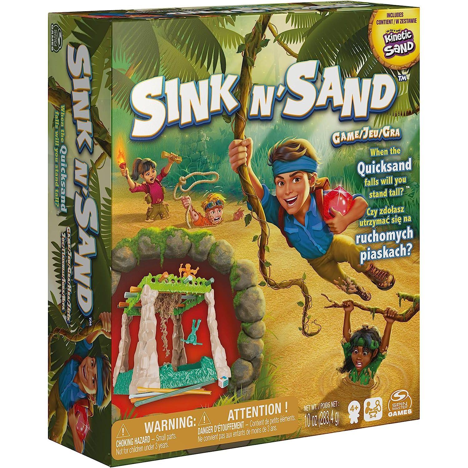 Kinetischer Sand, Kinetic Sand - Sink N Sand Brettspiel