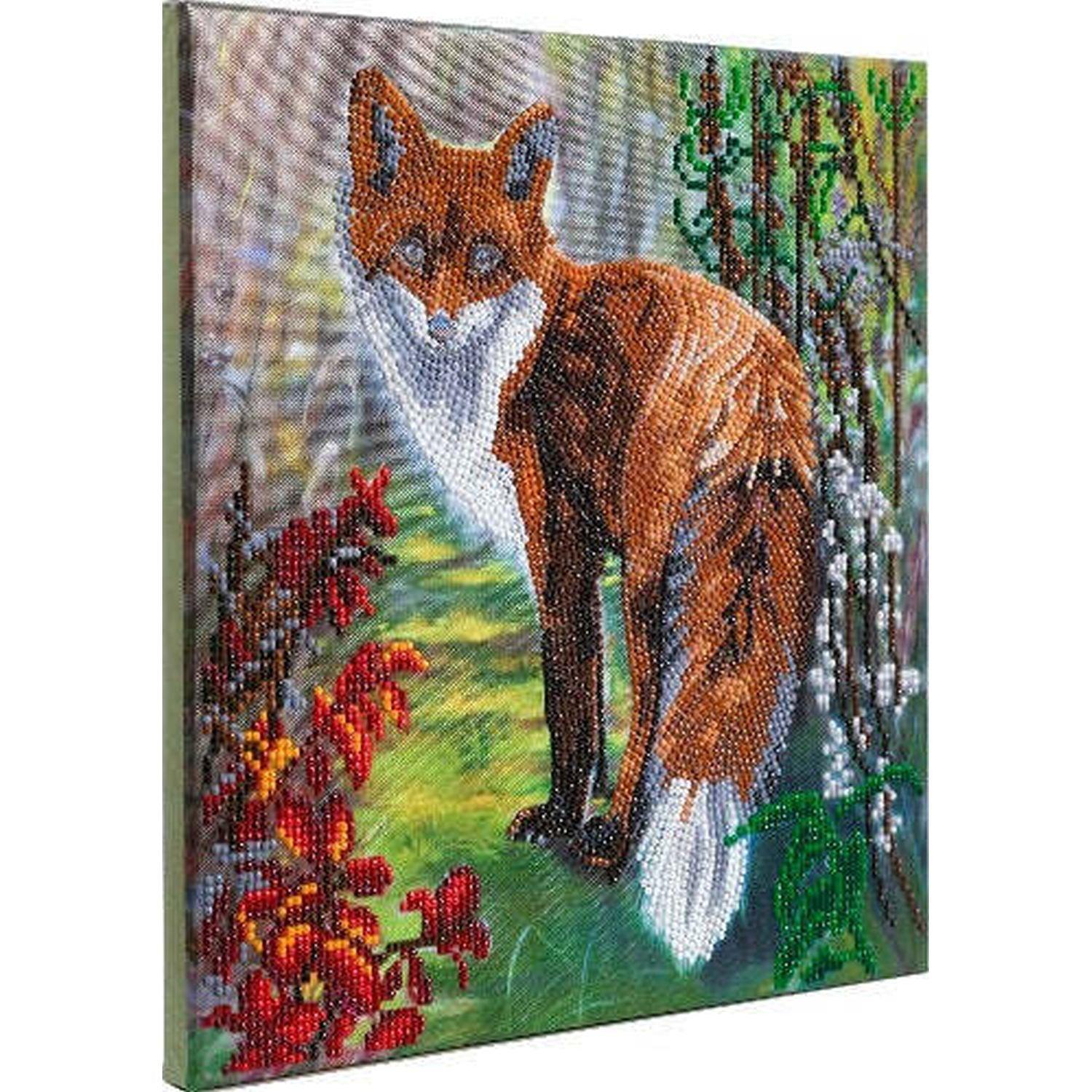 Kristall-Kunst, Kristallkunst - CA Bausatz (Mittel) - Herbstfuchs