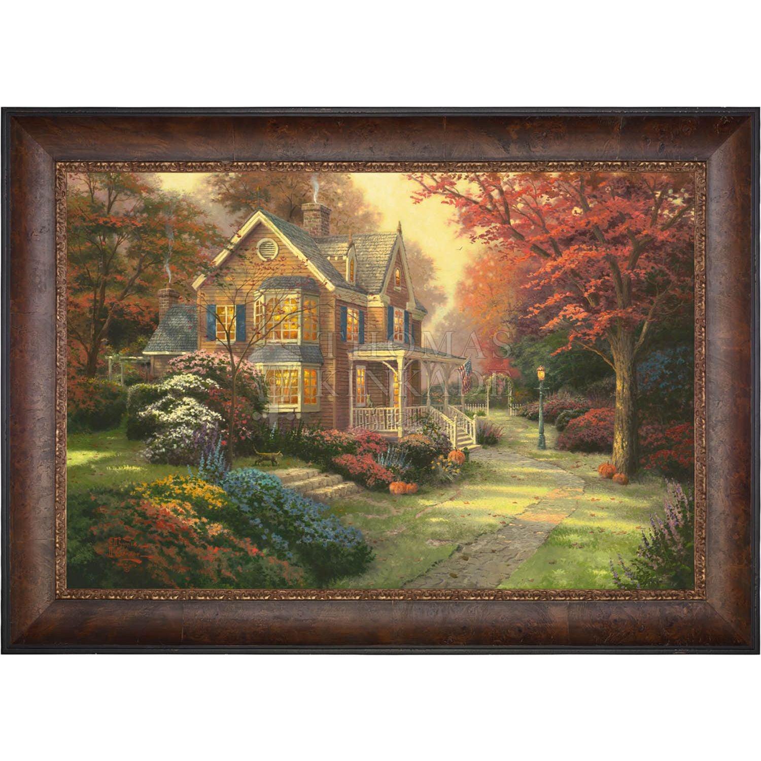 Kristall-Kunst, Kristallkunst - CA PBN (Medium) - Viktorianischer Herbst (Kinkade)