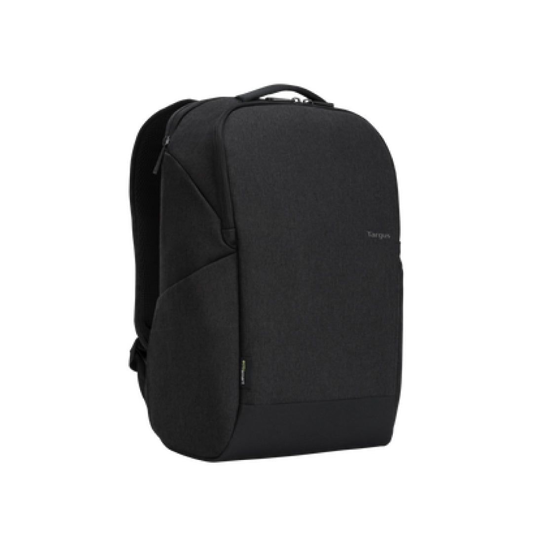 Targus, Targus - Rucksack 15,6 Zoll Cypress Slim mit EcoSmart aus recycelten Wasserflaschen Gepäckdurchlass - Schwarz